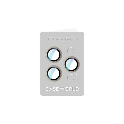 iPhone 16 Pro Max CaseWorld Alloy Serisi Oleofobik Anti Reflective Kamera Lens Koruyucu