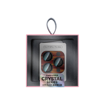 iPhone 16 Pro Max CaseWorld Crystal Color Serisi Full Kamera Lens Koruyucu