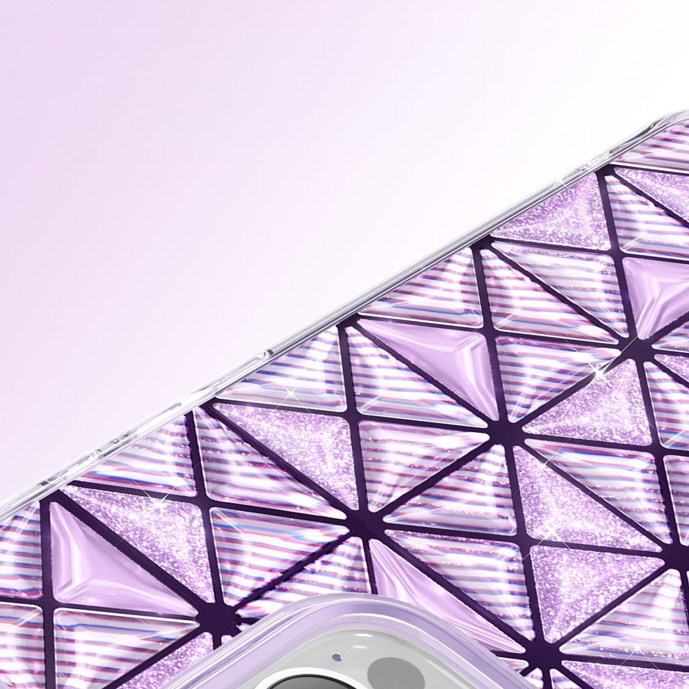iPhone 16 Pro Max Kılıf 3D Buz Blok Desenli Zore Paris Kairo TPU Kılıf