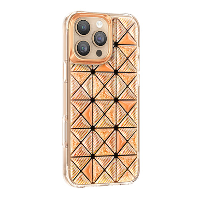 iPhone 16 Pro Max Kılıf 3D Buz Blok Desenli Zore Paris Kairo TPU Kılıf