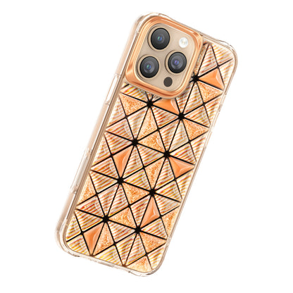 iPhone 16 Pro Max Kılıf 3D Buz Blok Desenli Zore Paris Kairo TPU Kılıf