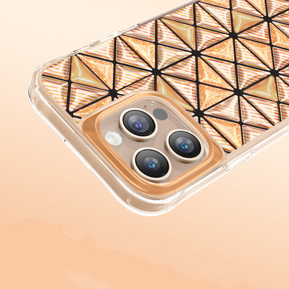 iPhone 16 Pro Max Kılıf 3D Buz Blok Desenli Zore Paris Kairo TPU Kılıf