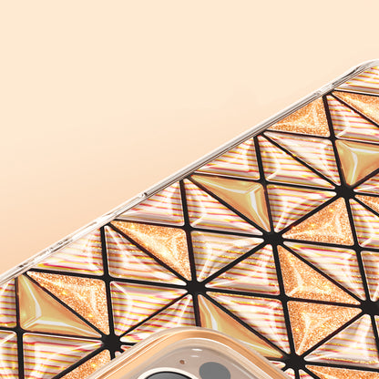 iPhone 16 Pro Max Kılıf 3D Buz Blok Desenli Zore Paris Kairo TPU Kılıf