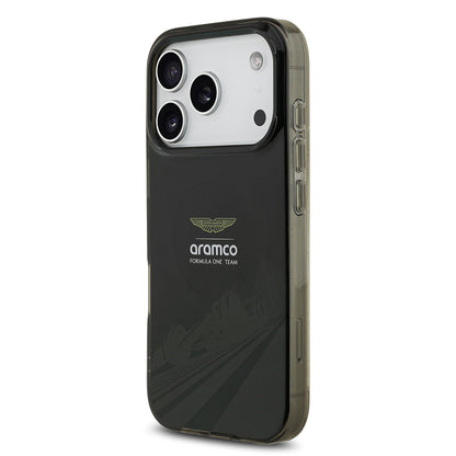 iPhone 17 Pro Kılıf Aston Martin Orijinal Lisanslı M-safe Şarj Özellikli IML Baskı Logolu Formula Tasarımlı Kılıf