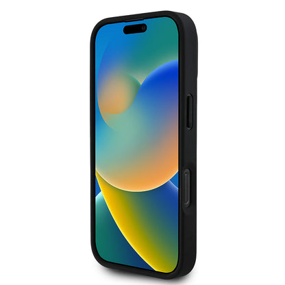 iPhone 16 Pro Max Kılıf Aston Martin Orijinal Lisanslı M-safe Şarj Özellikli Renkli Halka ve Karbon Fiber Tasarımlı Kılıf