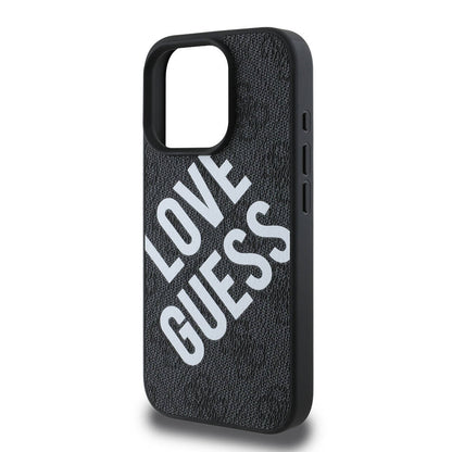 iPhone 16 Pro Max Kılıf Guess Orijinal Lisanslı Big Love Guess Kılıf