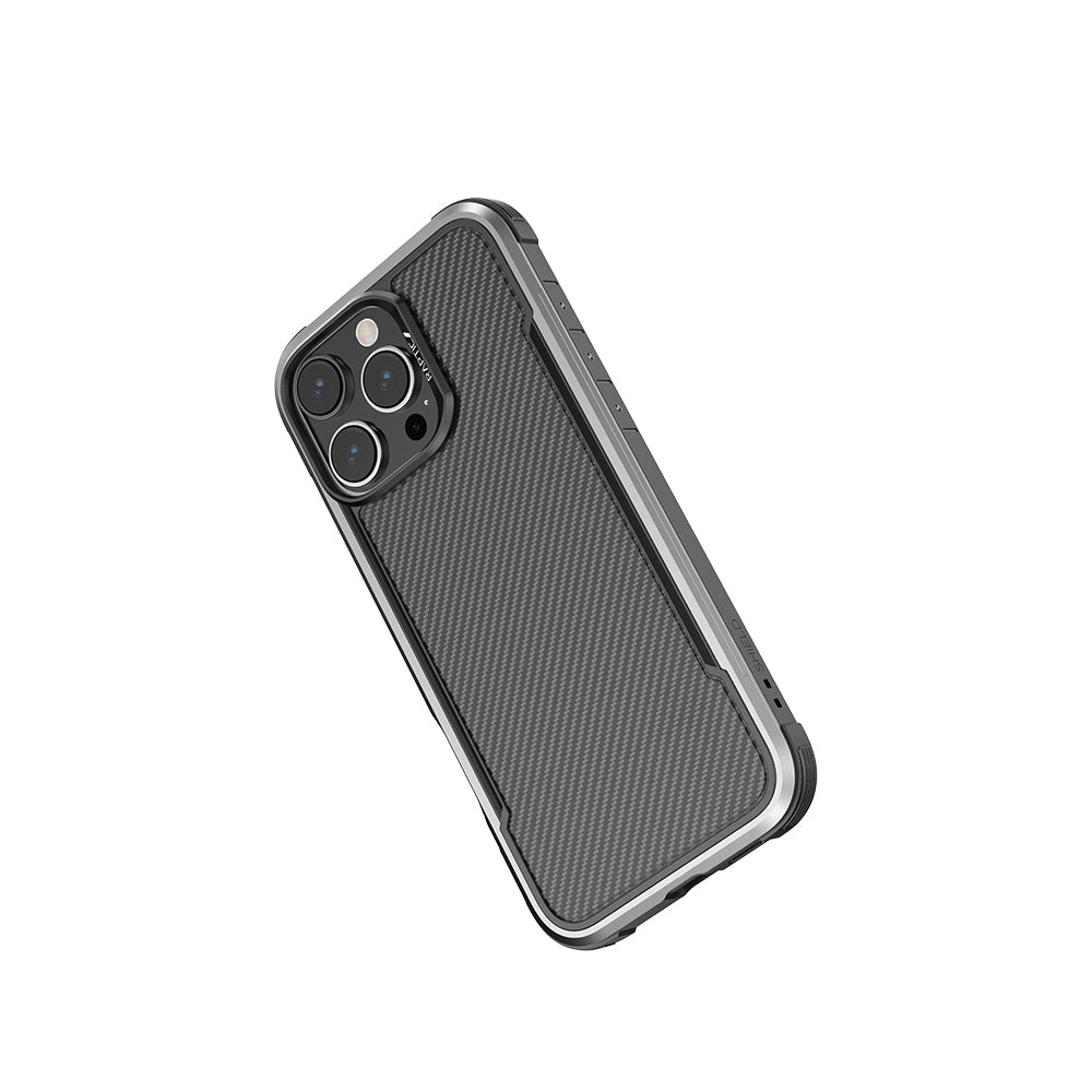 iPhone 16 Pro Max Kılıf M-safe Şarj Özellikli Airbagli Raptic Apex Serisi Karbon Fiber Tasarımlı Kılıf