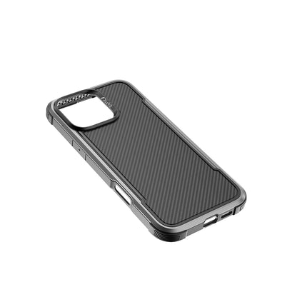 iPhone 16 Pro Max Kılıf M-safe Şarj Özellikli Airbagli Raptic Apex Serisi Karbon Fiber Tasarımlı Kılıf