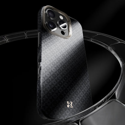 iPhone 16 Pro Max Kılıf M-Safe Şarj Özellikli Benks ArmorAir ArmorGrid Serisi Kevlar Kılıf