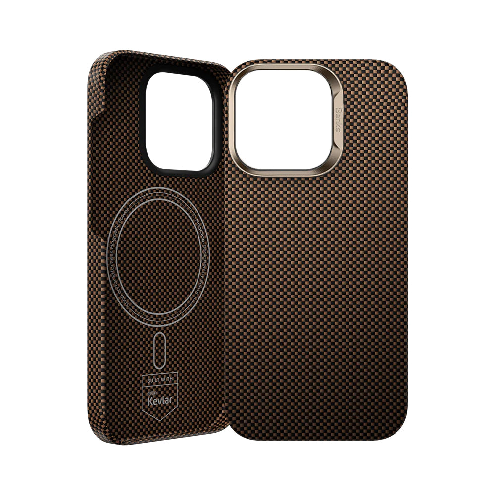 iPhone 16 Pro Max Kılıf M-safe Şarj Özellikli Benks Ultra Lightweight ArmorTint ArmorAir Kevlar Kılıf