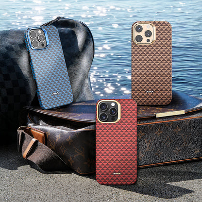 iPhone 16 Pro Max Kılıf M-safe Şarj Özellikli Raptic Aramid Skin Origin Serisi Kılıf