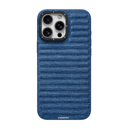 iPhone 16 Pro Max Kılıf M-safe Şarj Özellikli Youngkit Canvas Serisi Kılıf