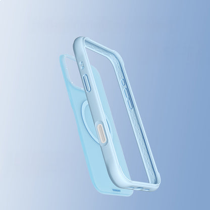 iPhone 16 Pro Max Kılıf M-safe Şarj Özellikli Youngkit Macaroon Serisi Kılıf