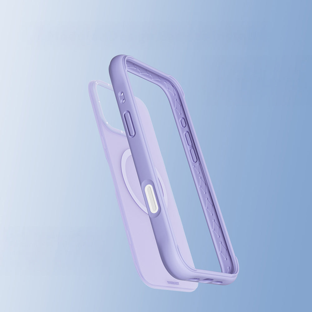 iPhone 16 Pro Max Kılıf M-safe Şarj Özellikli Youngkit Macaroon Serisi Kılıf