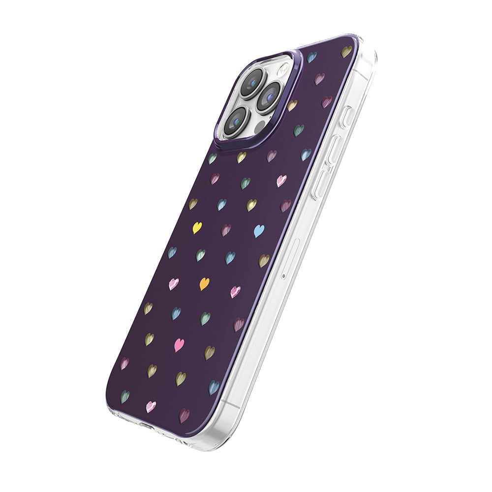 iPhone 16 Pro Max Kılıf M-Safe Şarj Özellikli Zore Paris Axen Sert PC Kılıf