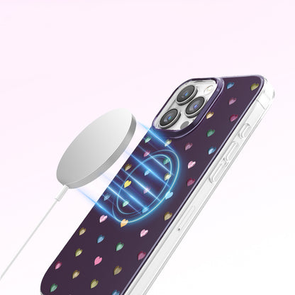 iPhone 16 Pro Max Kılıf M-Safe Şarj Özellikli Zore Paris Axen Sert PC Kılıf