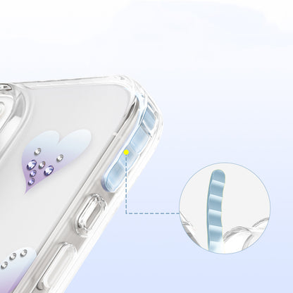 iPhone 16 Pro Max Kılıf M-Safe Şarj Özellikli Zore Paris Elvo Sert PC Kılıf