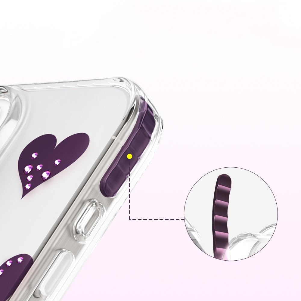 iPhone 16 Pro Max Kılıf M-Safe Şarj Özellikli Zore Paris Elvo Sert PC Kılıf