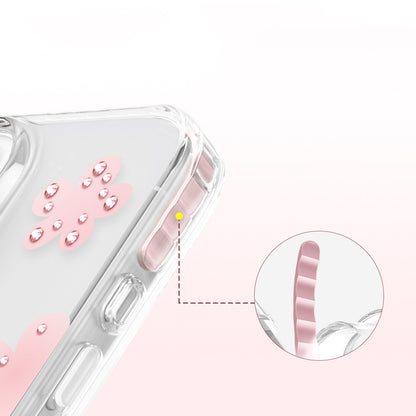 iPhone 16 Pro Max Kılıf M-Safe Şarj Özellikli Zore Paris Elvo Sert PC Kılıf