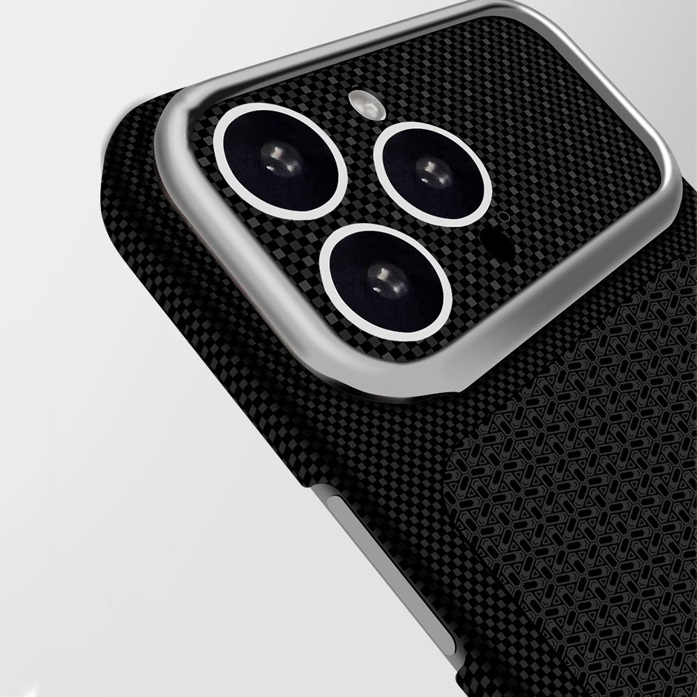 iPhone 16 Pro Max Kılıf M-Safe Şarj Özellikli Zore Paris Nexel Sert PC Kılıf
