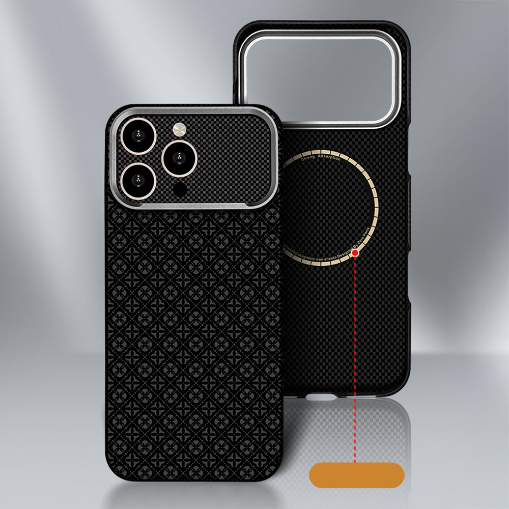 iPhone 16 Pro Max Kılıf M-Safe Şarj Özellikli Zore Paris Velix Sert PC Kılıf