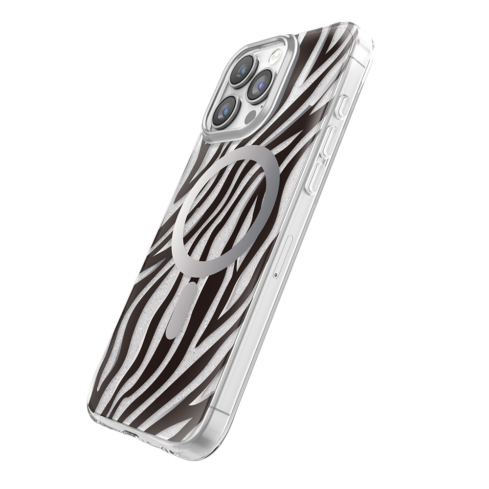 iPhone 16 Pro Max Kılıf M-Safe Şarj Özellikli Zore Paris Veyro TPU Kılıf