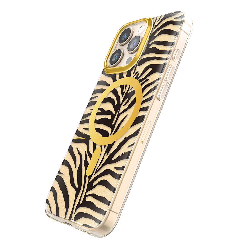 iPhone 16 Pro Max Kılıf M-Safe Şarj Özellikli Zore Paris Veyro TPU Kılıf