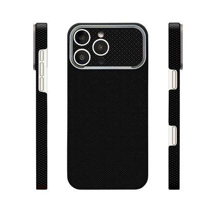 iPhone 16 Pro Max Kılıf M-Safe Şarj Özellikli Zore Paris Zerre Sert PC Kılıf
