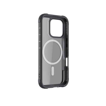 iPhone 16 Pro Max Kılıf M-safe Şarj Özellikli Airbagli Raptic Shield Serisi Şeffaf Arka Yüzey Kılıf