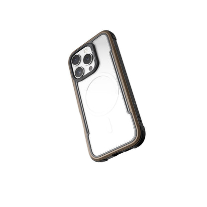 iPhone 16 Pro Max Kılıf M-safe Şarj Özellikli Airbagli Raptic Shield Serisi Şeffaf Arka Yüzey Kılıf