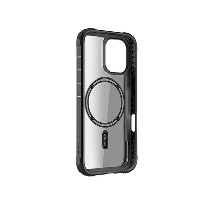 iPhone 16 Pro Max Kılıf M-safe Şarj Özellikli Airbagli Raptic Shield Serisi Şeffaf Arka Yüzey Kılıf