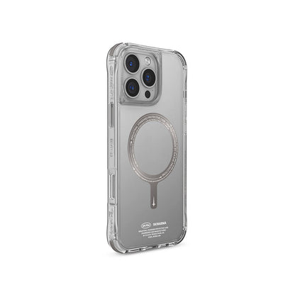 iPhone 16 Pro Max Kılıf M-safe Şarj Özellikli Airbagli Şeffaf SkinArma Saido Prime Kılıf