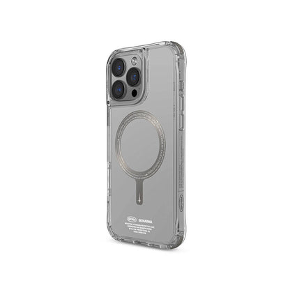 iPhone 16 Pro Max Kılıf M-safe Şarj Özellikli Airbagli Şeffaf SkinArma Saido Prime Kılıf