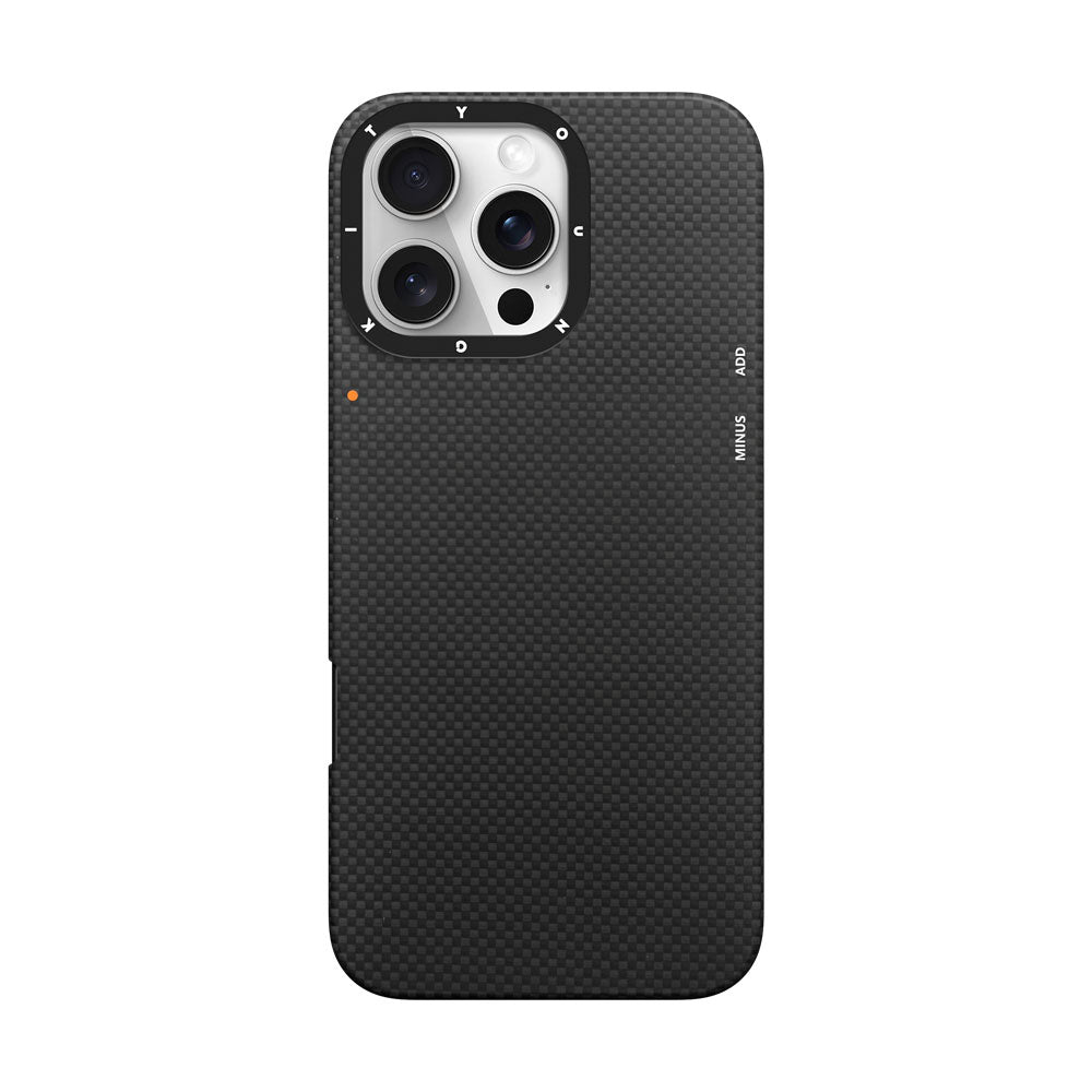 iPhone 16 Pro Max Kılıf M-safe Şarj Özellikli Aramid Fiber Youngkit 1500D Kevlar Extreme Wing Serisi Kılıf