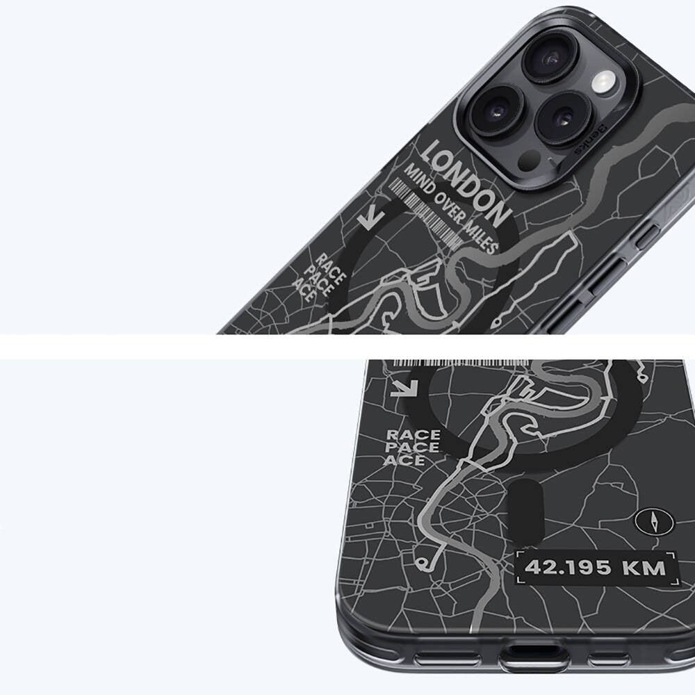 iPhone 16 Pro Max Kılıf M-safe Şarj Özellikli Benks City Serisi Kılıf