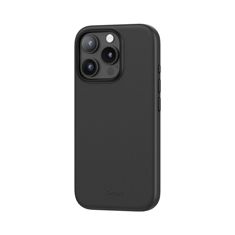 iPhone 16 Pro Max Kılıf M-safe Şarj Özellikli Çizilmeye Dayanıklı Benks VitaPro Serisi PU Deri Kılıf