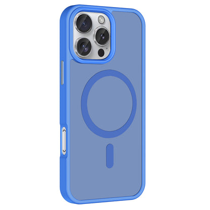 iPhone 16 Pro Max Kılıf M-safe Şarj Özellikli Mat Arka Yüzey Zore Sio Kılıf