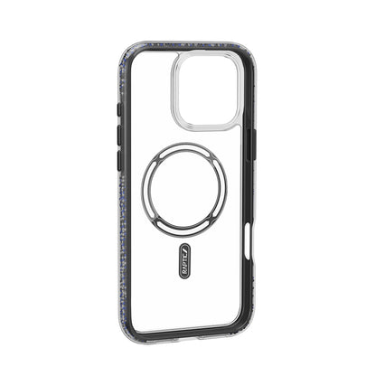 iPhone 16 Pro Max Kılıf M-safe Şarj Özellikli Raptic AirJoy Serisi Boncuk Tasarımlı Şeffaf Kılıf