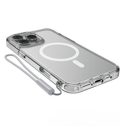 iPhone 16 Pro Max Kılıf M-safe Şarj Özellikli Raptic Crystal M-safe Serisi Şeffaf Kılıf