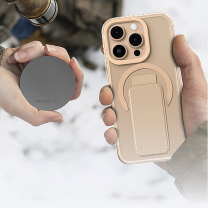 iPhone 16 Pro Max Kılıf M-safe Şarj Özellikli Standlı Amazingthing Titan Pro Plus Kılıf