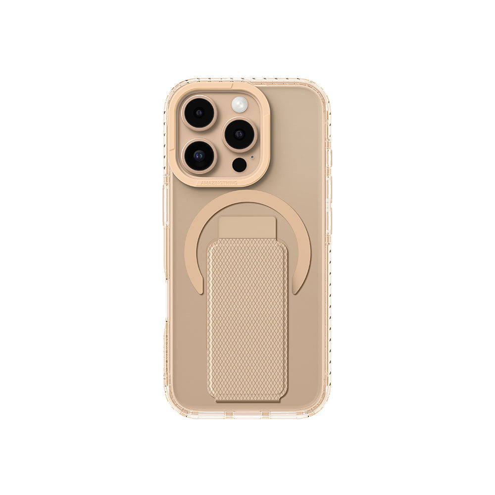 iPhone 16 Pro Max Kılıf M-safe Şarj Özellikli Standlı Amazingthing Titan Pro Plus Kılıf