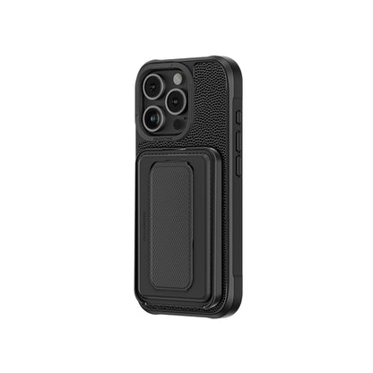 iPhone 16 Pro Max Kılıf M-safe Şarj Özellikli Standlı Kartlıklı Set Amazingthing Glamour Luxe Serisi Kılıf