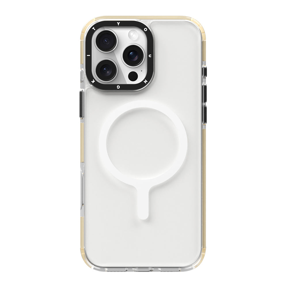 iPhone 16 Pro Max Kılıf M-safe Şarj Özellikli YoungKit Crystal Color Serisi Kılıf