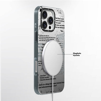 iPhone 16 Pro Max Kılıf M-safe Şarj Özellikli Youngkit Literary Serisi Classic Kılıf