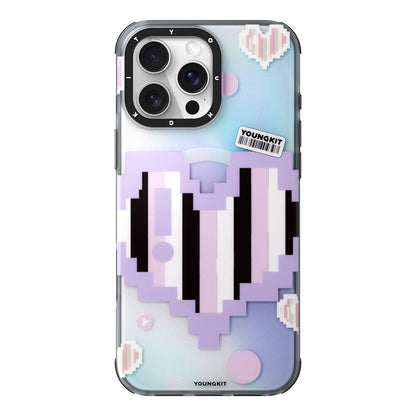 iPhone 16 Pro Max Kılıf M-safe Şarj Özellikli Youngkit Love Serisi Kılıf