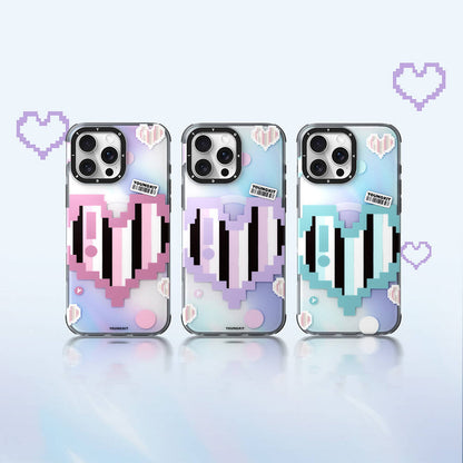 iPhone 16 Pro Max Kılıf M-safe Şarj Özellikli Youngkit Love Serisi Kılıf