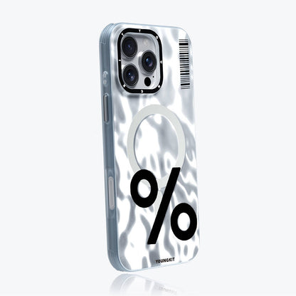 iPhone 16 Pro Max Kılıf M-safe Şarj Özellikli Youngkit Mathematical Serisi Kılıf