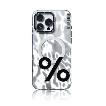 iPhone 16 Pro Max Kılıf M-safe Şarj Özellikli Youngkit Mathematical Serisi Kılıf