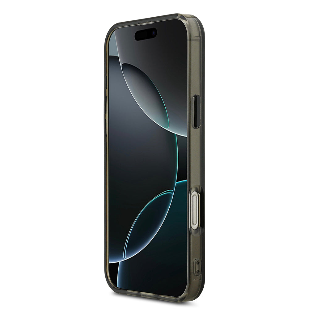 iPhone 16 Pro Max Kılıf Mercedes Benz Orijinal Lisanslı M-safe Şarj Özellikli Buzlu PC Nostaljik Yıldız Dizayn Kılıf