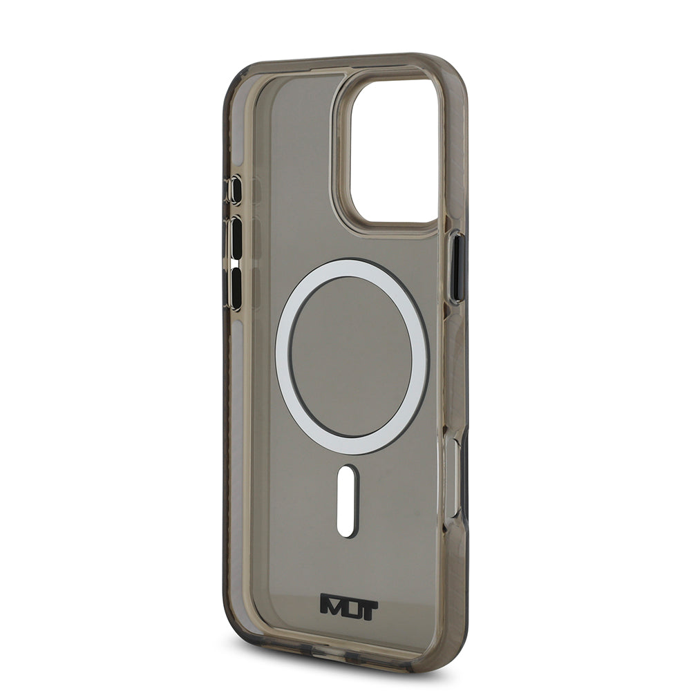 iPhone 16 Pro Max Kılıf TUMI Orijinal Lisanslı M-safe Şarj Özellikli Airbagli Transparan Kılıf